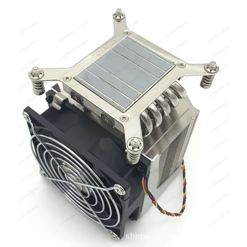 Support 115X/2011 4U server CPU heatsink 5 heat pipe desktop, silent temperature controlled fan