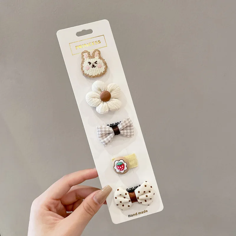 Cute Baby Hair Clip Baby Does Not Hurt Hair Clip Children's Hair Accessories Girls Side Bangs Hair Clip Headdress. image 4