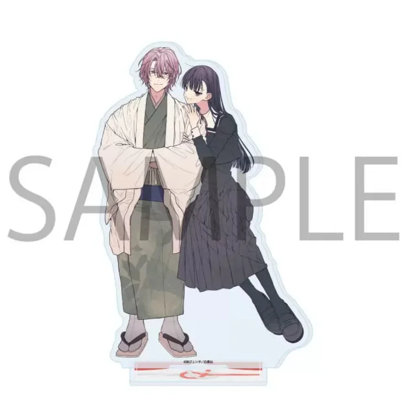 Hot Anime 100-kai Mawatte Ai Wo Nake Acrylic Stand Figure Keychain Collection Maturi Kyogoku Cosplay Standee Desk Decoration 15c