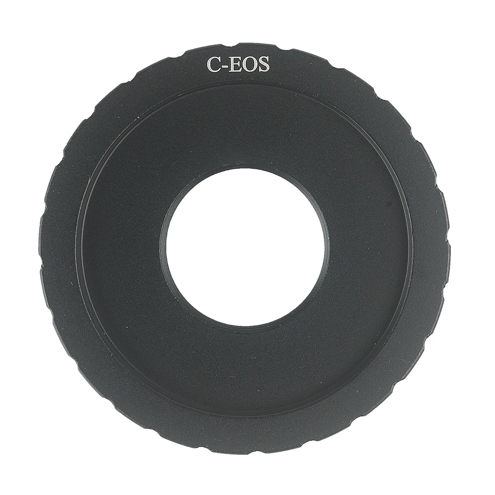 EYSDON Lens Mount Adapter C to EOS Converter Compatible with C-Mount CCTV/Cine Lenses on Canon EF-Mount Cameras