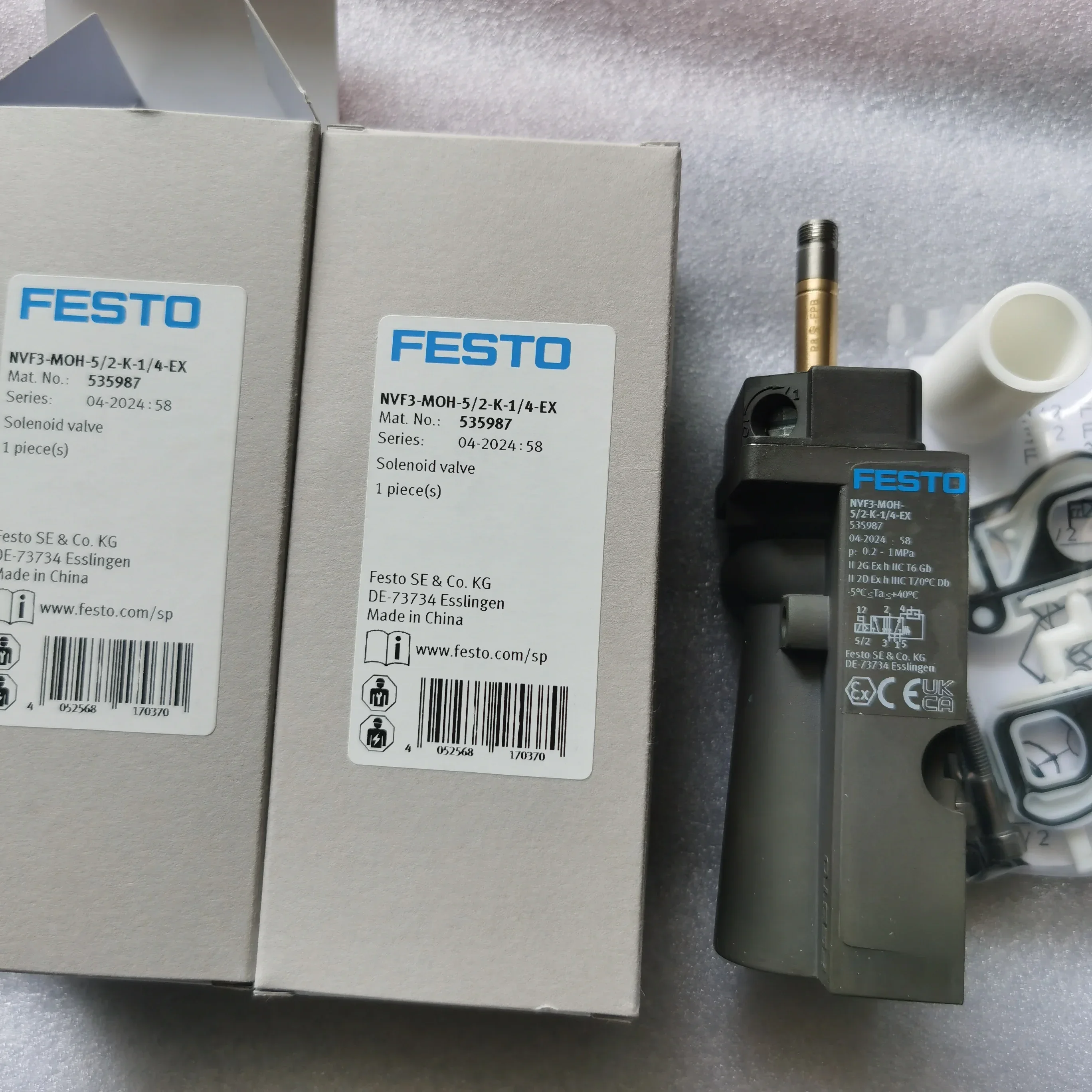 Brand new original solenoid valve VSNC-FC-M52-MD 577295 535987 NVF3-MOH-5/2 in stock