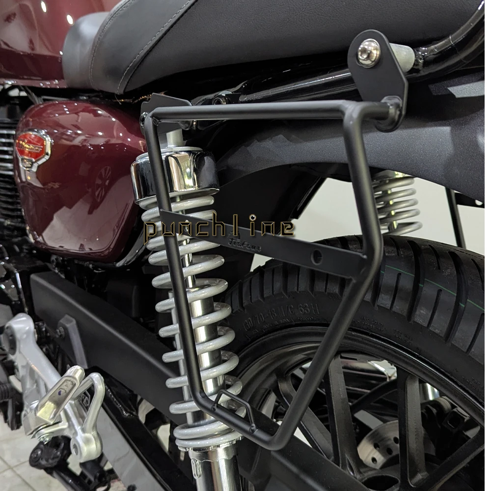 Fit For CB350 Hness GB350 2021 - 2025 Motorcycle Saddle Bag Side Trunk Bag Support Bracket Side Trunk Bag Holder （not gb350s）