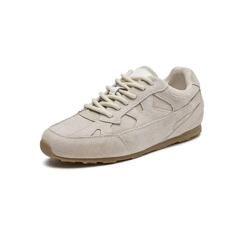 AIYUQI Women German Training Shoes 2026 New Flat Lace-up Sneakers Women Fashion Anti-slip Running Casual Shoes For Women