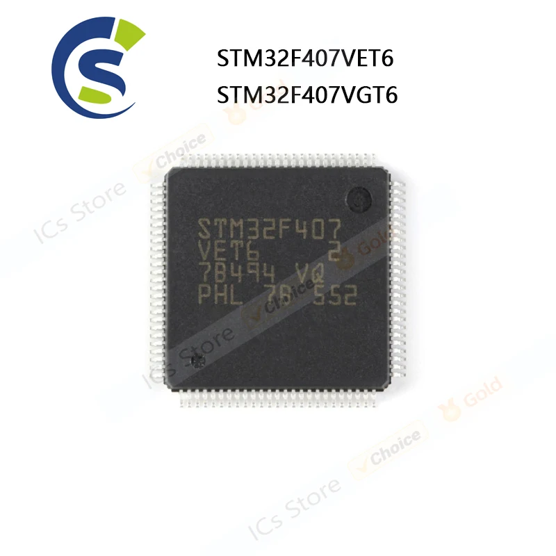 1 pz 100% nuovo muslimatexlimb STM32F407 VET6 STM32F407 VGT6 QFP-100 Chipset