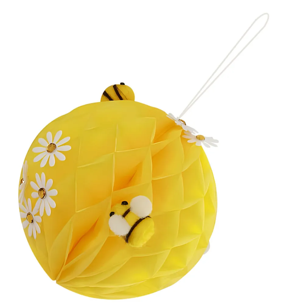 1Set DIY Honeycomb Ball Hanging Decor Paper Craft Adorn for Party Wedding Festival Background Layout Photo Prop Ceiling