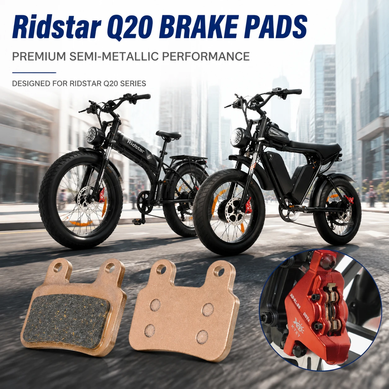

Full Series Fit: Semi-Metallic Pads for Ridstar Q20/Q20Pro/H26Pro/EKX X2/X21/Freego X2 – Quiet, Fit XD-KLBS-DOTS/XOD