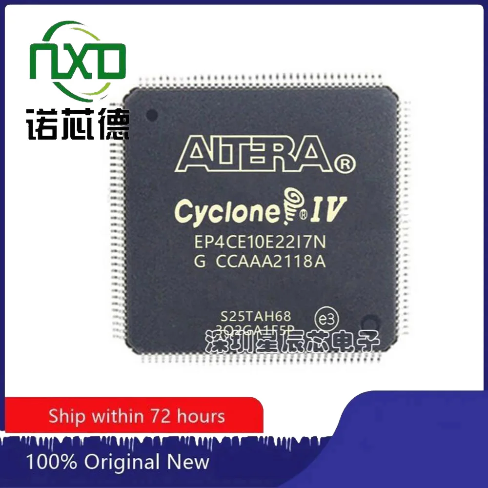 

5PCS / LOT 100% BRAND NEW EP4CE6E22I7N TQFP144 EMBEDDED MICROCONTROLLER CHIP ELECTRONIC COMPONENTS