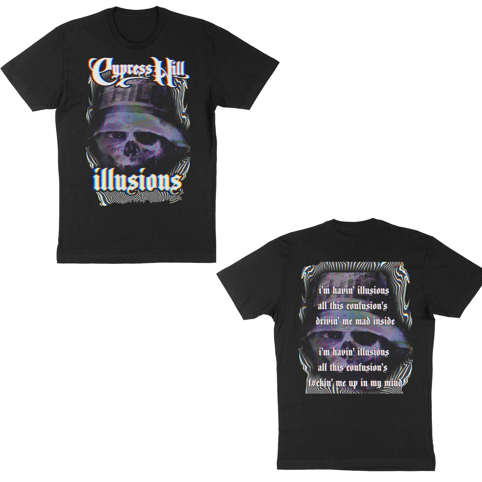 Y2K تي شيرت تقليدي الهيب هوب الأمريكي نمط الشارع تي شيرت مجنون في الدماغ الرجال النساء الاتجاه الشارع الشهير Harajuku القطن تي شيرت