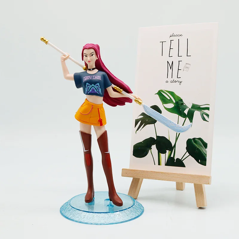 3 teile/satz K-pop Dämon Jäger Anime Figur Spielzeug 16 cm Rumi Mira Zoey Sussy Figur Puppe Fans Weihnachten geschenk