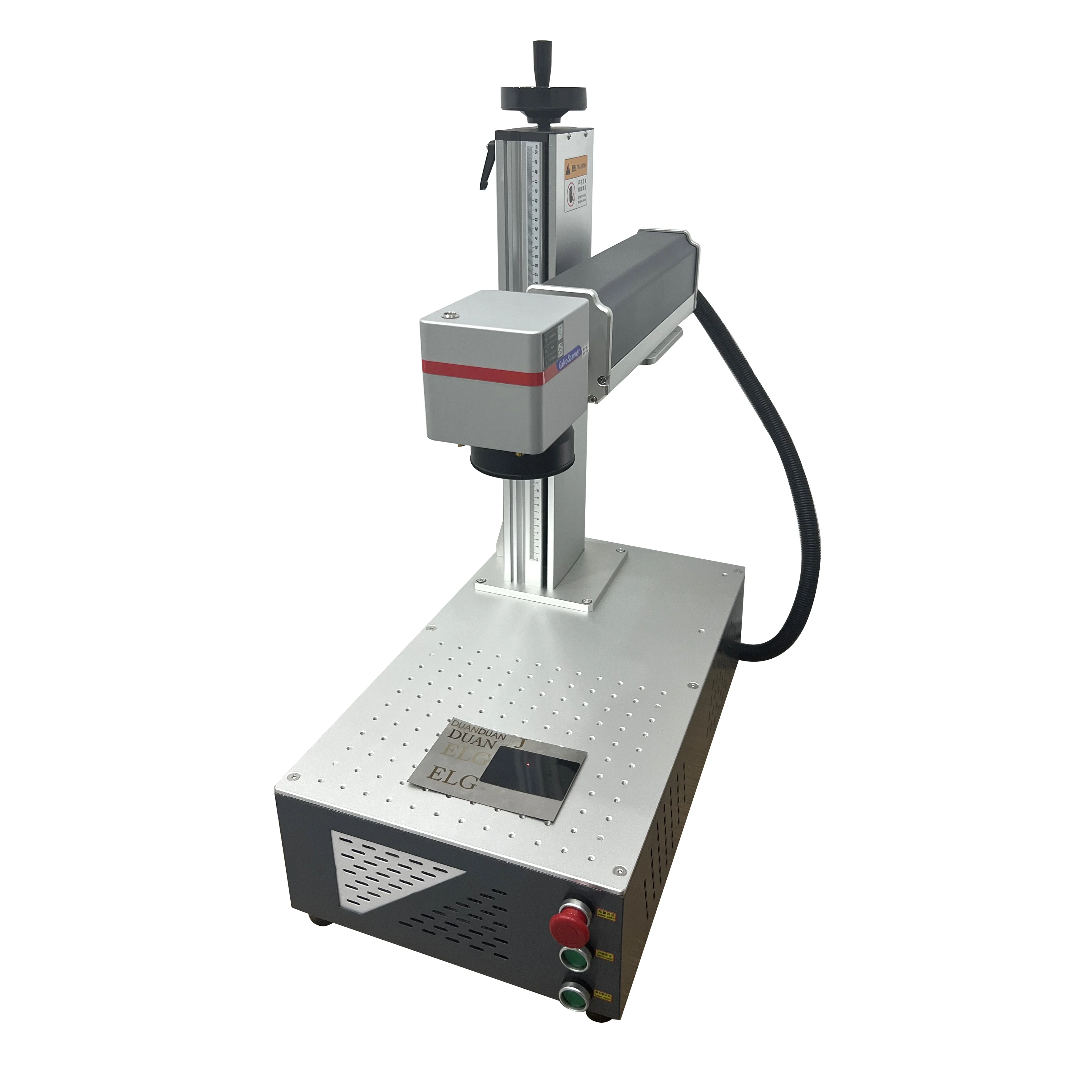 

Hiqh Quality 20w 30w 50w Mini Desktop Stainless Steel Aluminum Laser Engraving Fiber Laser Marking Machine