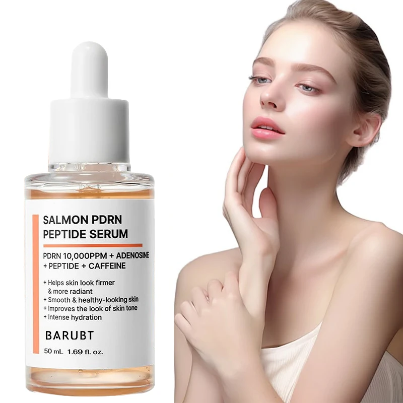 BARUBT Skin Care Set PDRN Salmon DNA Ampoule Collagen Face Serum Eye Cream Scalp Ampoule Turmeric Shower Gel Face Body Skincare