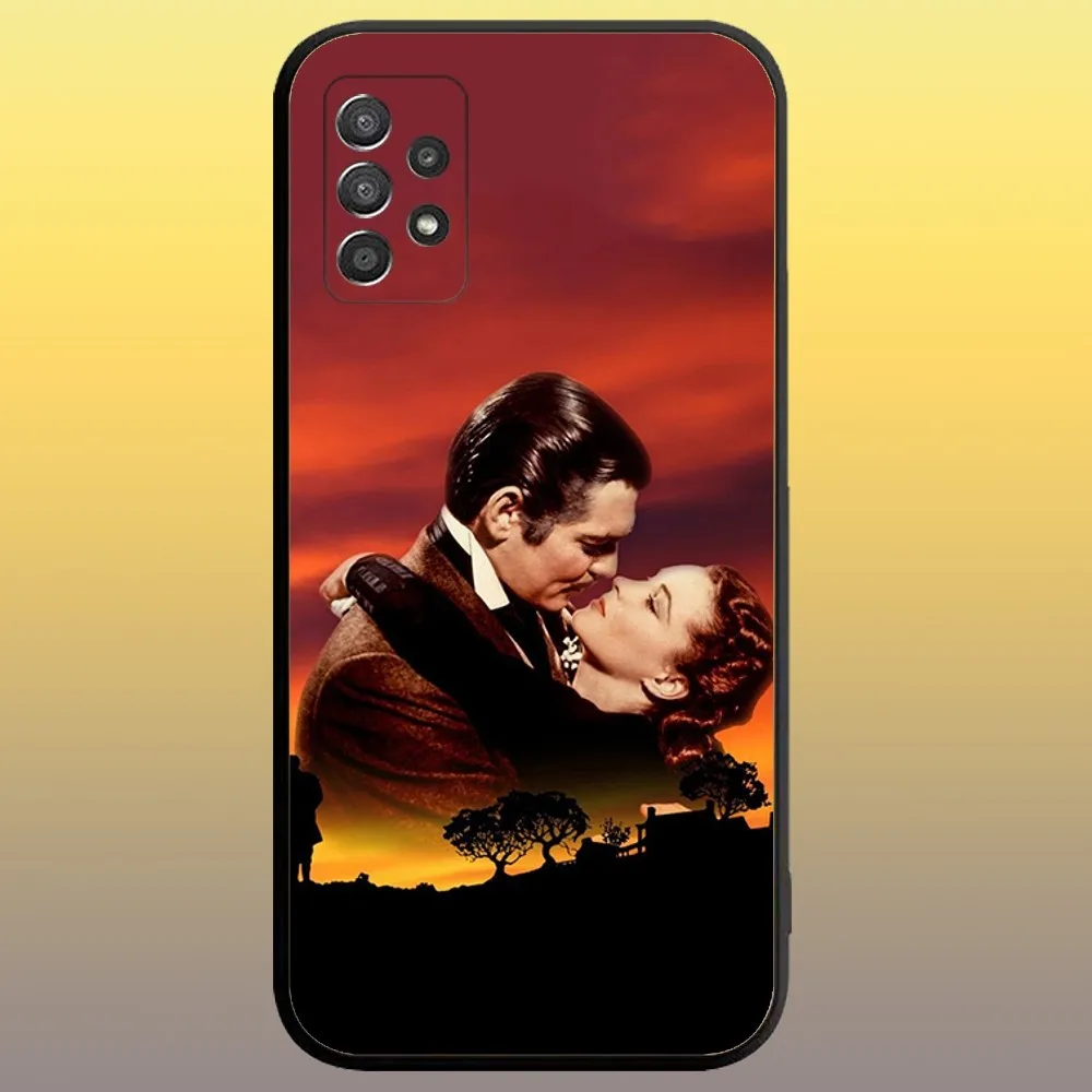 Movie Gone with the Wind Phone Case for SamsungA 91,80,73,72,71,70,53,52,51,42,41,40,32,31,30,22,21,20,13 S 4G 5G Soft Case