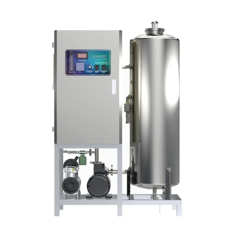 GQW-T large ozone generator, food processing plant drinking water treatment high  ozone water machine