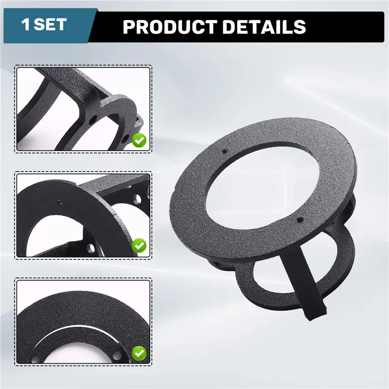 N10 And N10P Metal Black Sprayed Finish Lidar Support Bottom Circular Mounting Base