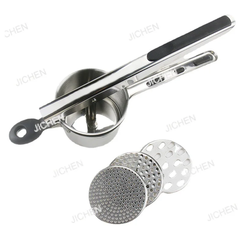 

Neu versandte Artikel Silicone Handle Potato Mud Press Potato Press Change Net Manual Juicer, Kitchen Tools