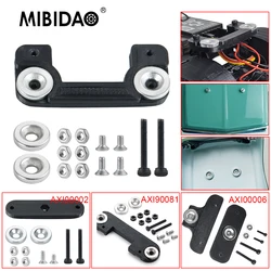 MIBIDAO Magnet Car Body Shell Column Post Mount dla Axial SCX24 Deadbolt Chevrolet Wrangler Gladiator Bronco 1/24 RC Crawler Car