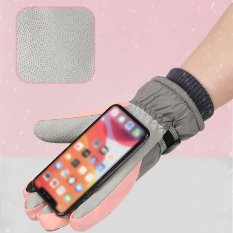 Guantes de esquí Invierno Touchscreen Cálido Hombres Mujeres Bicicleta Gimnasio Conducción Motocicleta Impermeable Térmico Antideslizante Guantes de Ciclismo 한