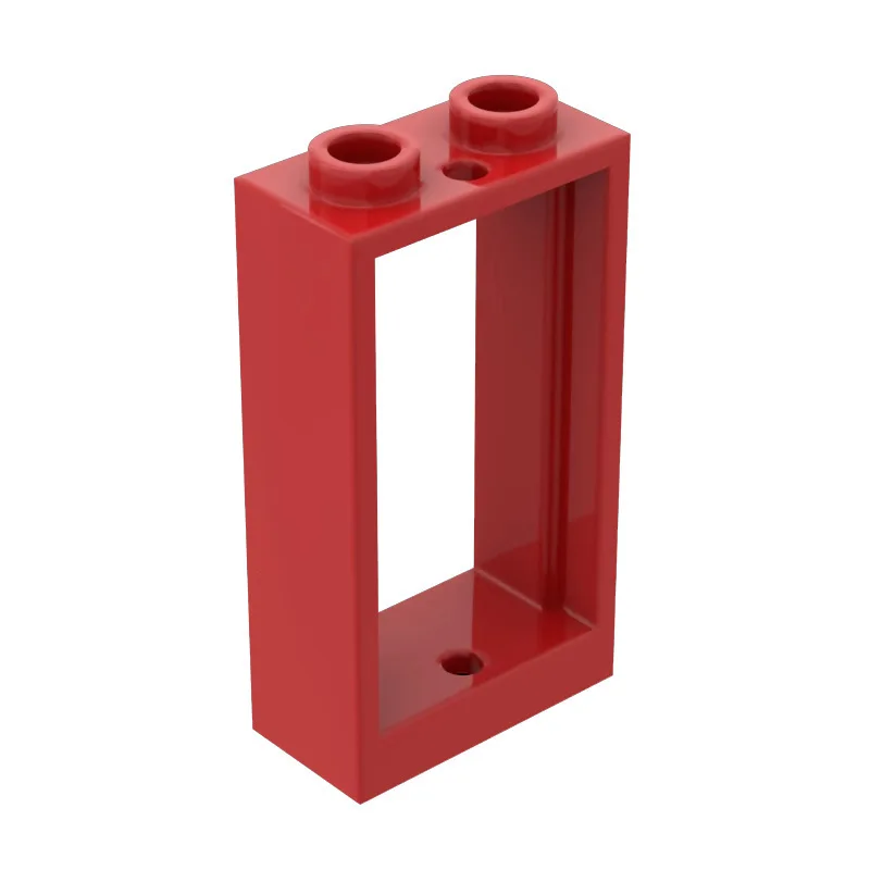 10Pcs 60593 1X2X3 Window frame Building Blocks MOC House Accessories Compatible with Brick Children Toys Gift Box