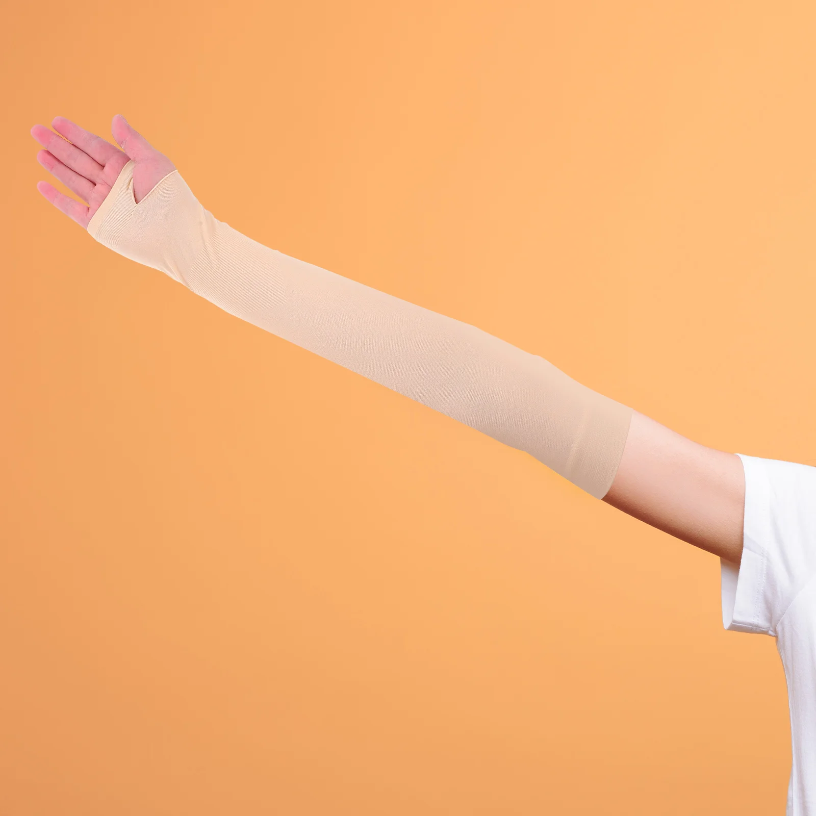 

2 Pcs Cool Sleeves for Men Garden Women Anti-UV Arm Hand Nylon Volleyball Forearm