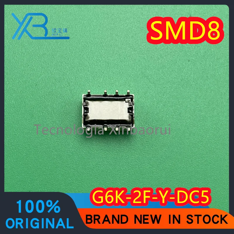 (5/20pieces) G6K-2F-Y-5VDC G6K-2F-Y-5 G6K-2F-Y DC5V SMD signal relay SOP8 100% new original electronics