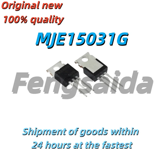 5pcs Brand new original MJE15030G and MJE15031G audio power matching tubes TO 220
