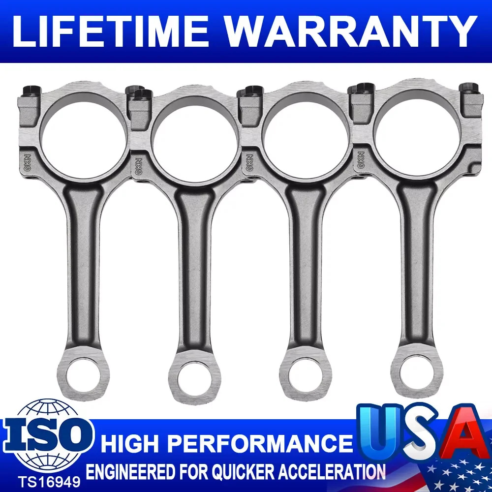 

For GM Connecting Rods 2.4 SET Ecotec 06-2017 Chevrolet GMC Buick 12654958 #8217