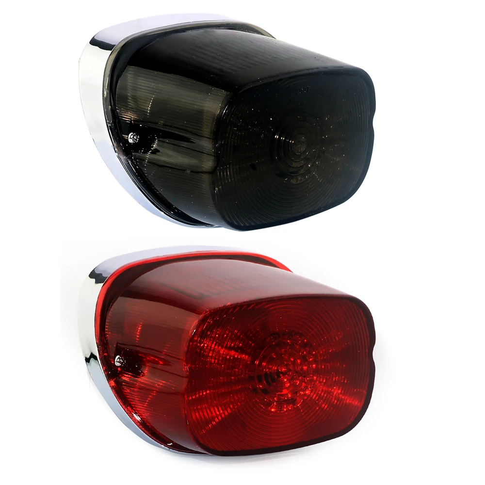 Motorcycle Red LED Tail Light Turn Light Brake Lamps for Harley Davidson Softail Sportster Tail Light License Plate Brake