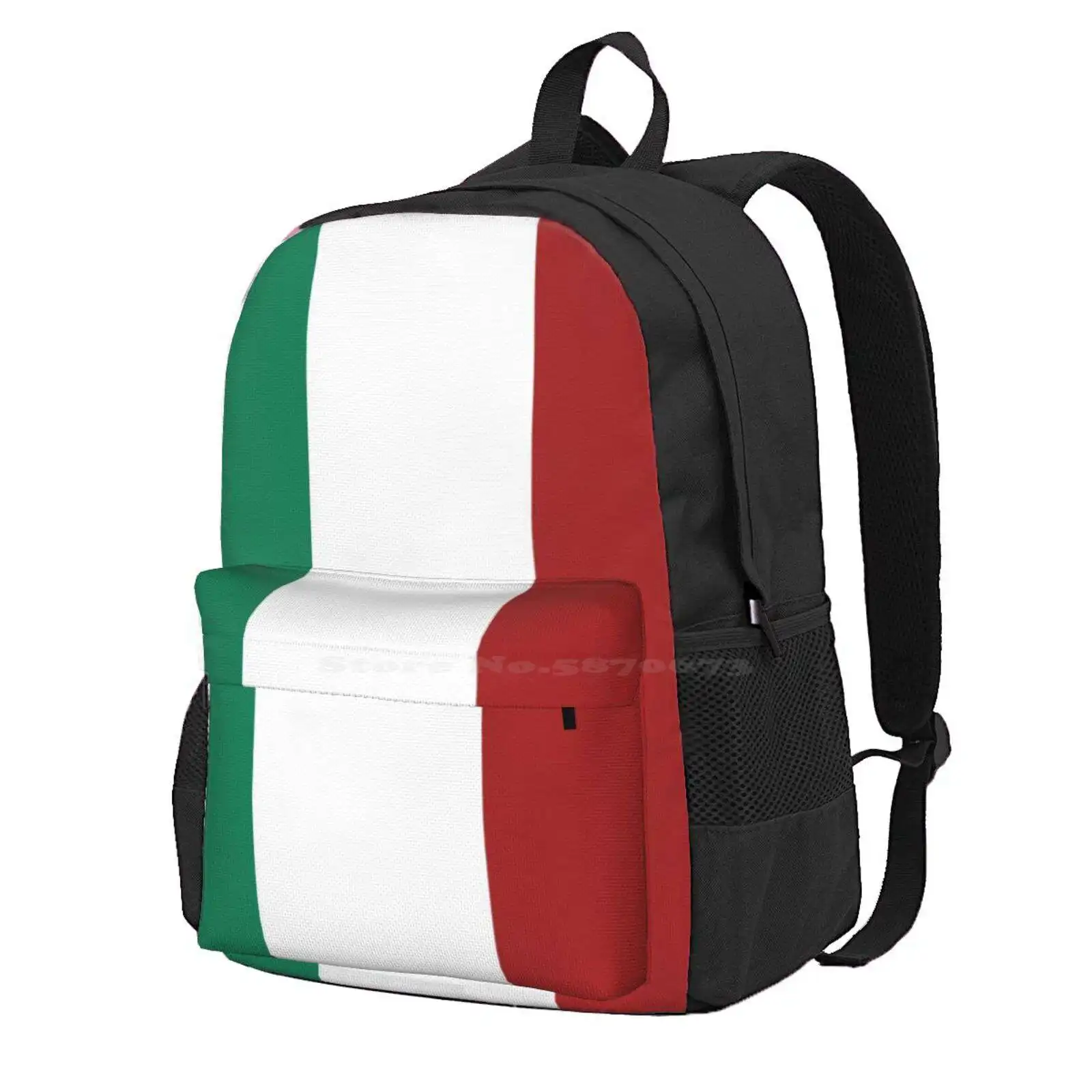 

Flag Of Italy, Italian Flag Hot Sale Schoolbag Backpack Fashion Bags Italy Country Flag Italian Flag Italian Pride