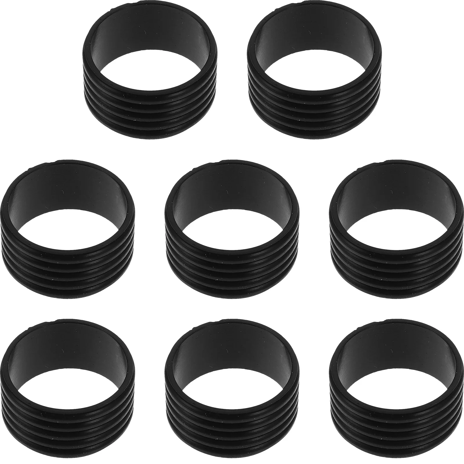 

8 шт., нескользящие силиконовые ручки для ракеток, сменные ленты для тенниса, бадминтона, улучшенная сила захвата, портативная защита