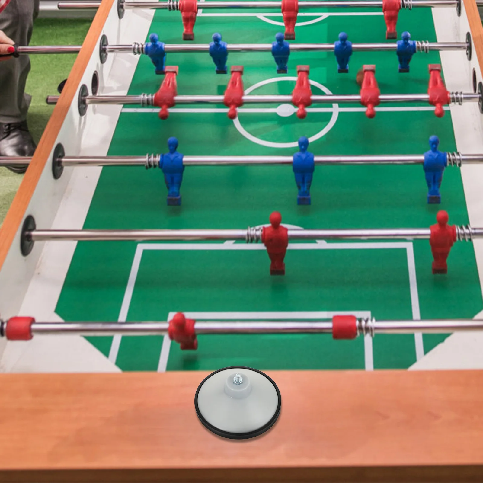 

Foosball Table Foot Pad Plastic 5 Inch Leveler Stabilizer Part Replacement for Desk Football Machine Non Slip Gaming