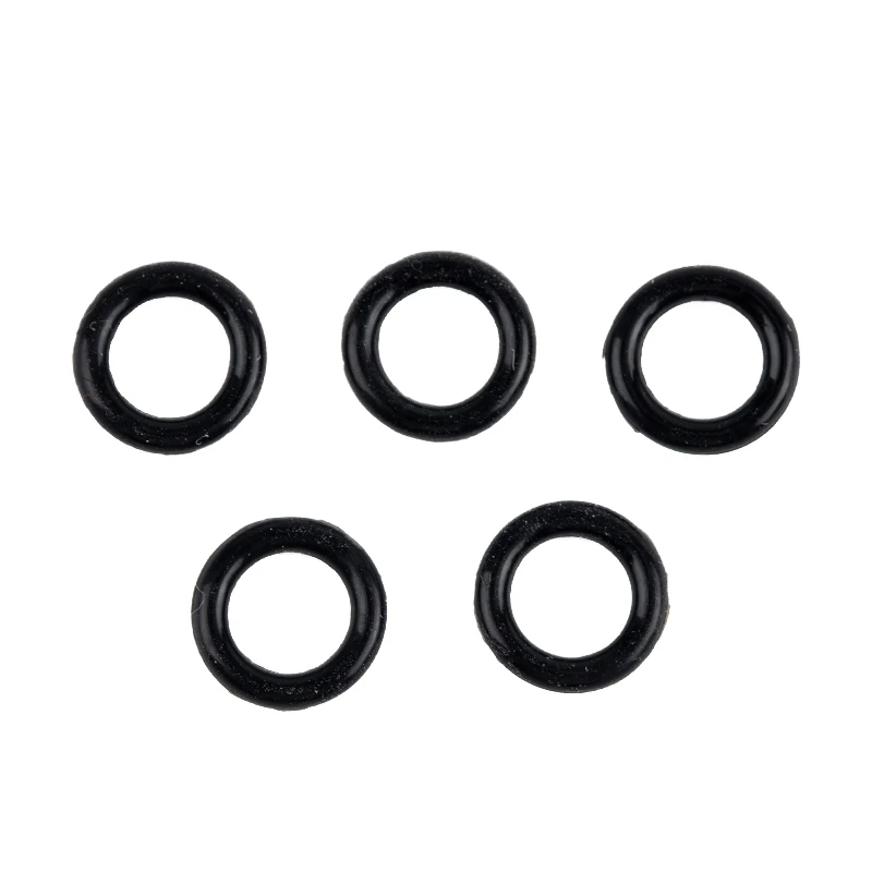 Amortecedores de borracha para interruptor de anel o, 120 peças, absorção de choque, silêncio sob tampas de chave para teclado mecânico mx, vermelho claro e preto