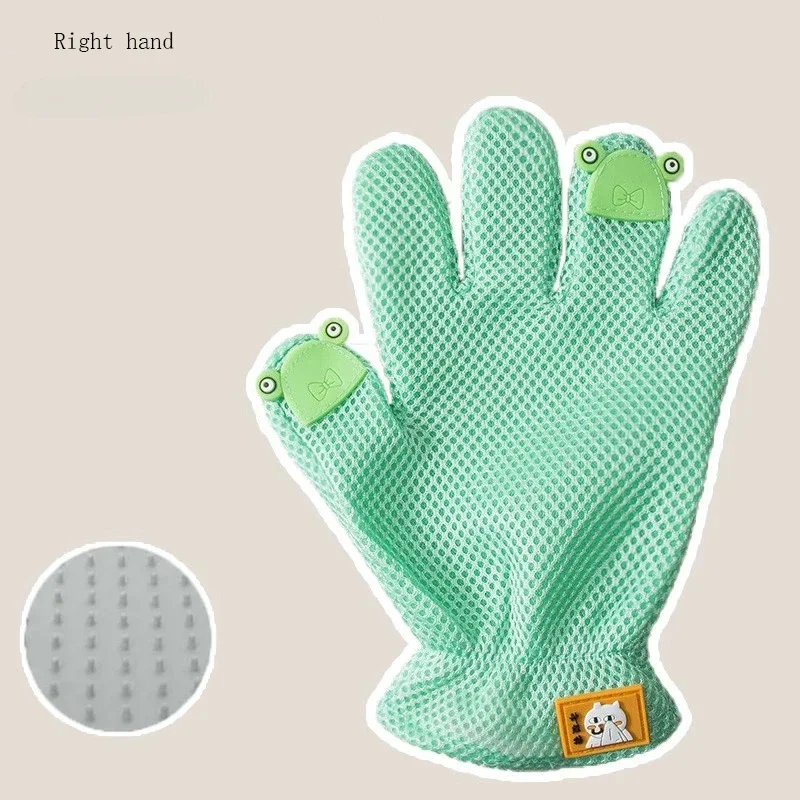 

Pet Cleaning Gloves 1PC Cat & Dog Bathing Grooming Massage Smoothing De-fluffing Hair Comb Sticky Hair Sticky Pet Supplies