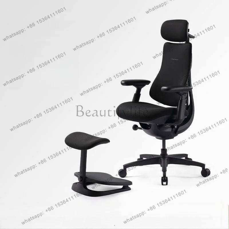 LSErgonomic Office Chair – High Back Mesh Desk Chair Dynamic Lumbar Support Adjustable Headrest & Armrests All-Day Comfort JT40