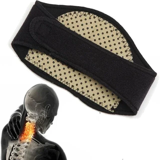 1Pc Tourmaline Self-Heating Neck Belt Magnetic Therapy Cervical Massage Brace Body Health Care Massager Health Care Products