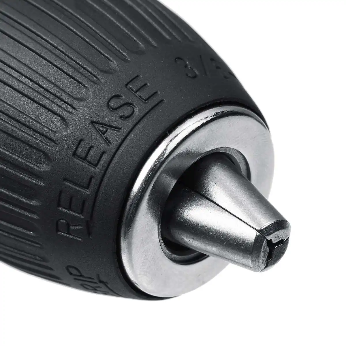 Mandril elétrico de broca 1.5-13mm, acessórios de ferramenta sem chave de autotravamento, haste hexagonal de impacto, adaptador sem chave, 3/8-24unf