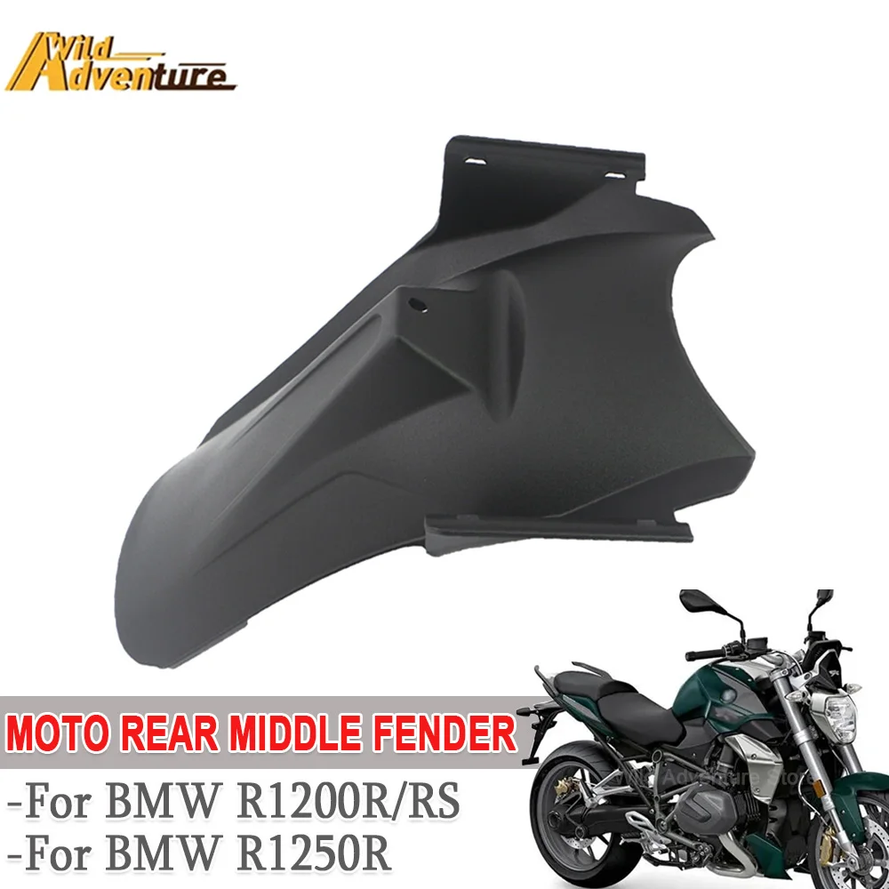 

R1200R Motorcycle Rear Splash Mud Guard Extension Tire Wheel Hugger For BMW R1250R R 1200R RS 2015-19 2020 Tire Fender Mud Guard