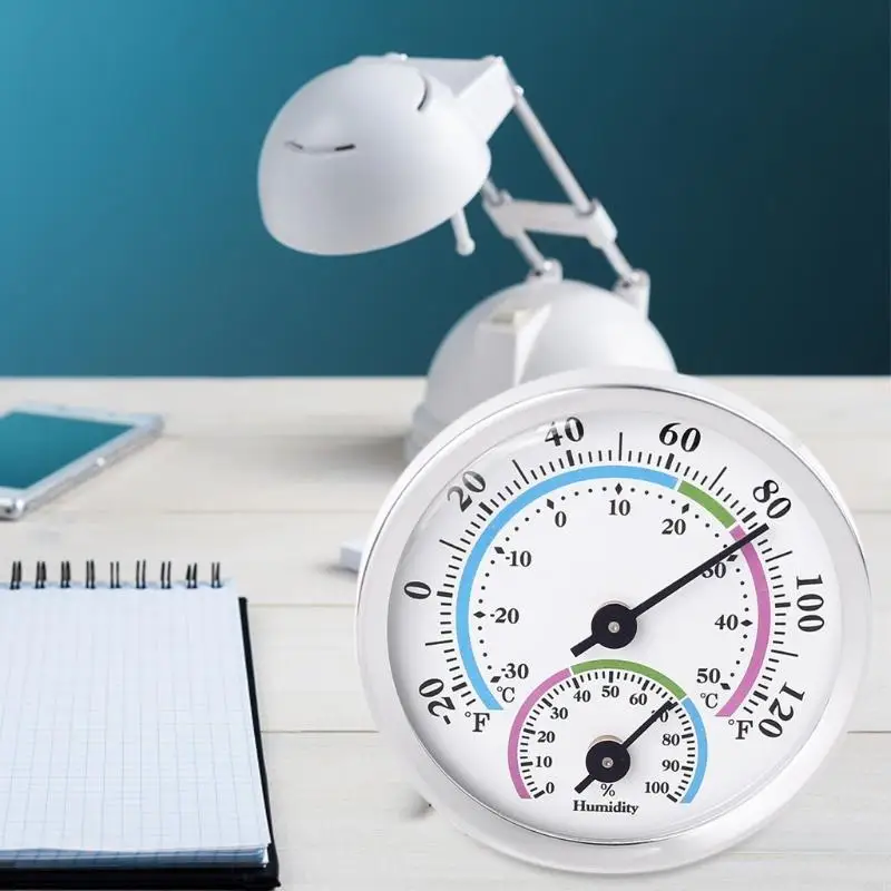 

G92C Indoor Outdoor Thermometer Hygrometer 2 in 1 Temperature Humidity Gauge Analog