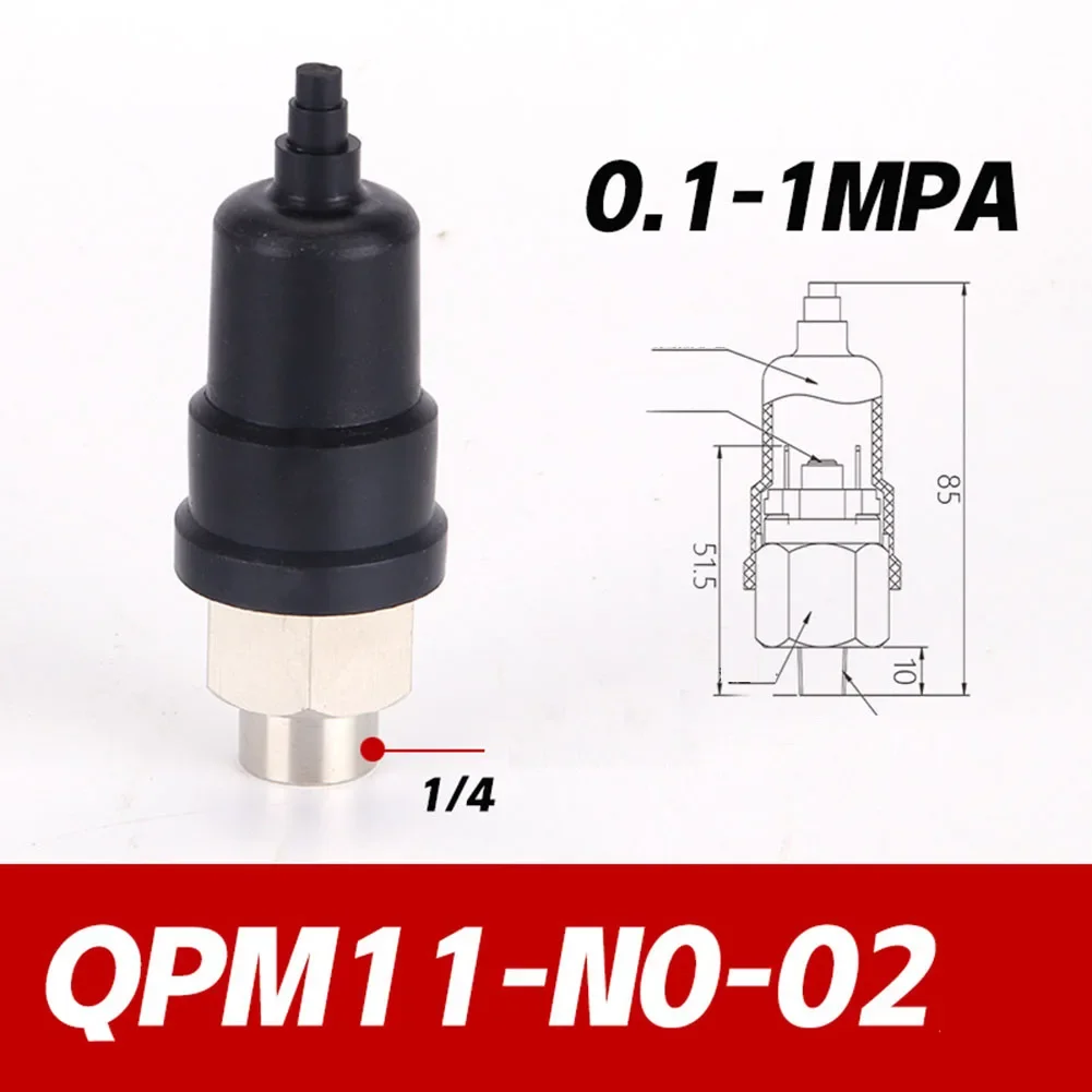 QPM11 Adjustable Pneumatic Air Pressure Switch Compressor Hydraulic Diaphragm Automatic Controller QPM Normally Closed Opened