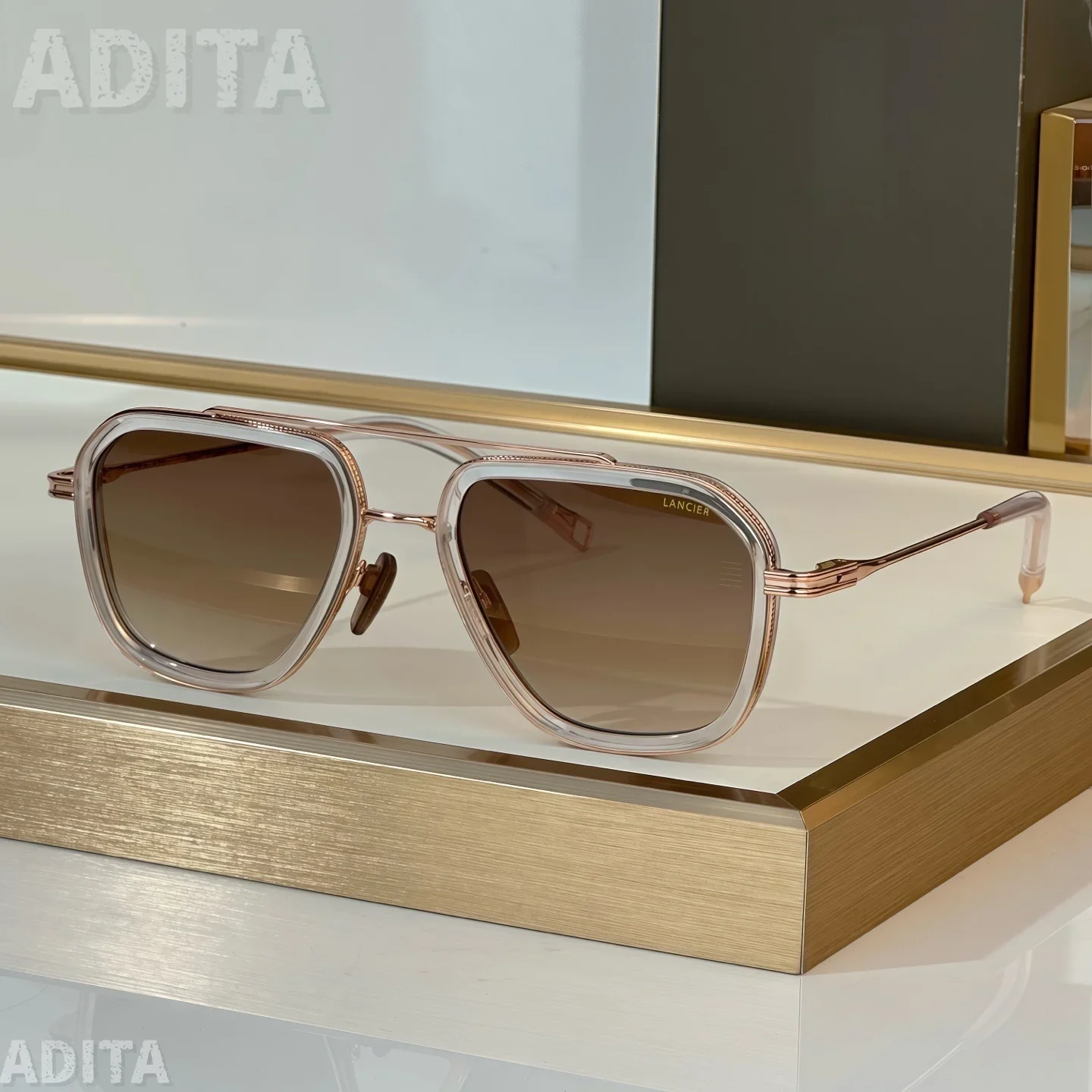 

DT LANCIER DLA433 Top Quality Sunglasses for Men Classic Retro Women Luxury Brand Fashion Designer sunglasses UV400