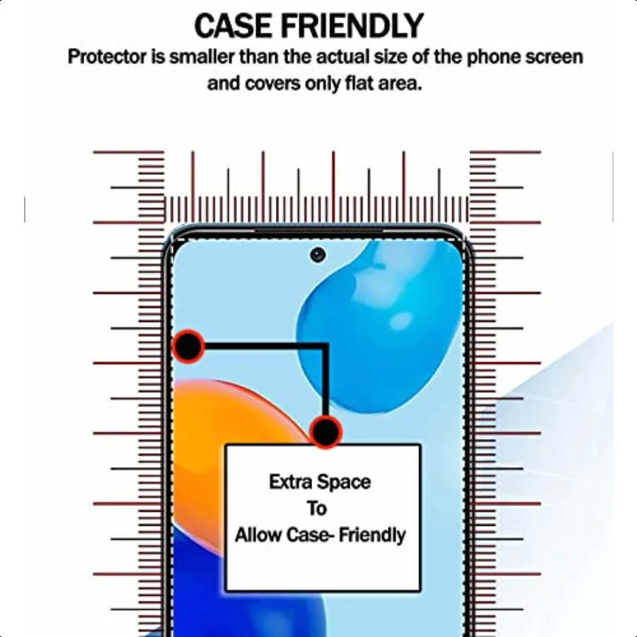 Pellicola salvaschermo RKINC [confezione da 3] per Samsung Galaxy A52 4G A52 5G A52S 5G Pellicola salvaschermo in vetro temperato 0,3 m [a vitaWarr