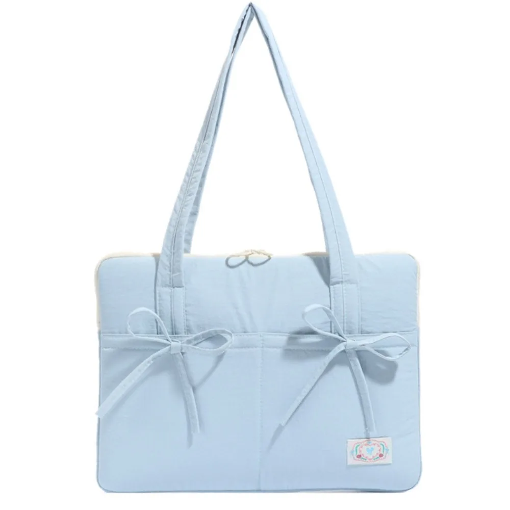 

Чехол для ноутбука с бантом, портативный 14-дюймовый защитный чехол для компьютера, противоударный мягкий чехол, чехол для ноутбука