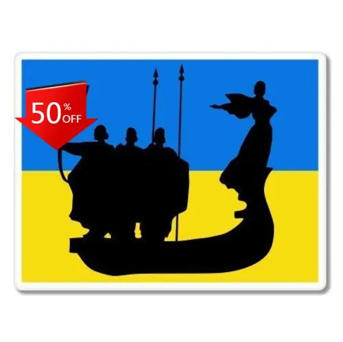 

Ukraine Kyiv Aesthetic Car Motor Home Window Boat Gift Cute Retro Vintage Cool Funny