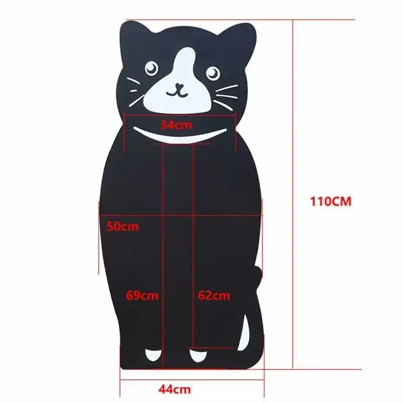 Wooden Cat Floor Type Blackboard Windproof Poster Rack Billboard Shopping Mall Advertising Promotion Rack Display Rack Signboard