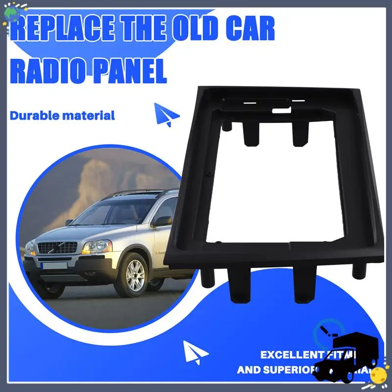 

Lasting 10INCH 2DIN Car Frame Fascia Adapter Canbus Box Decoder Android Radio Dash Fitting Panel DVD Fascia Plane For Volvo XC90