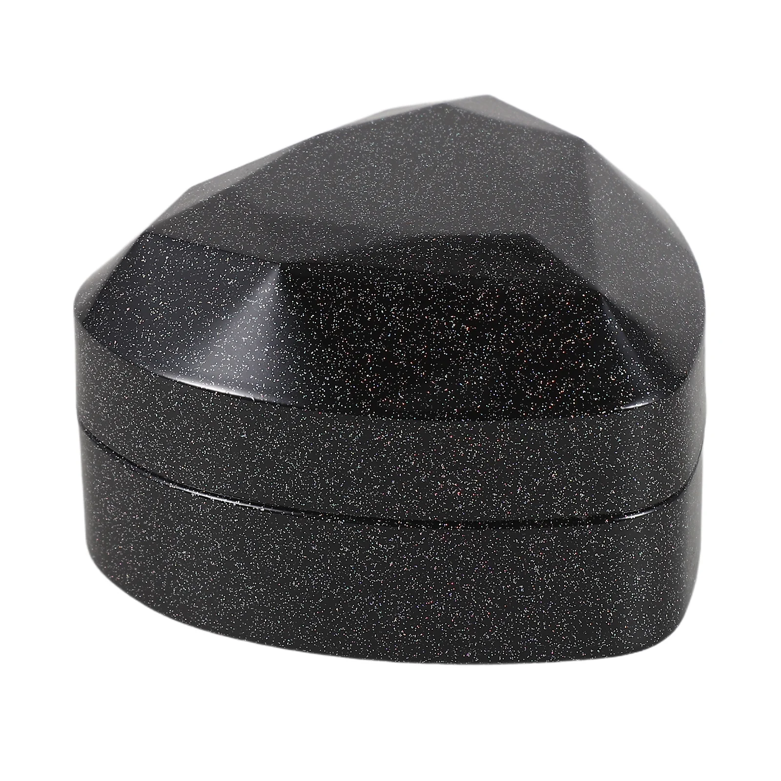 

Heart Shaped LED Light Engagement Ring Box Luxury Facet Jewelry Gift Case Romantic Proposal Bridal Anniversary Wedding Day