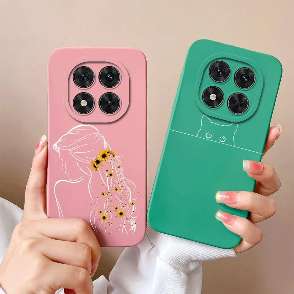 For Xiaomi Redmi Note 14 Pro Plus Case Fashion Soft Liquid Silicone Housing For Redmi Note14 14Pro 4G 5G Phone Back Covers