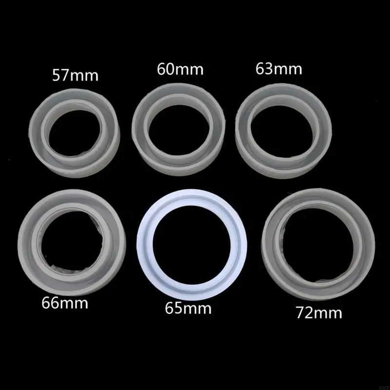 

A9BF Silicone Jewelry Mold Round Bracelet Bangle Resin Mold Resin Jewelry Making Tool