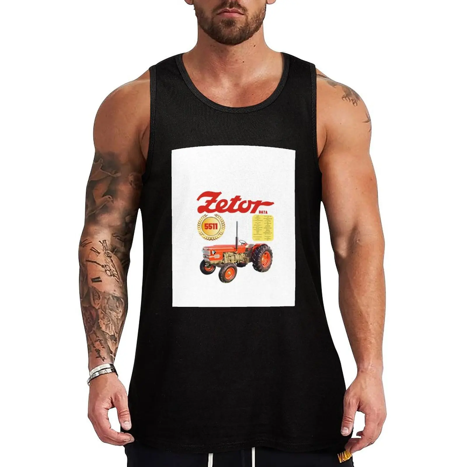 

Zetor 5511 Tank Top T-shirt male gym clothing men Fitness men clothing