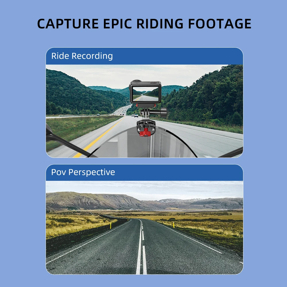 Suporte de Câmera para Para-br - Helmet Communication System Camera avaliação e preço