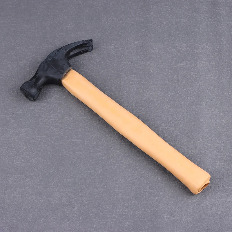 Marteau de farces amusant, maillet en caoutchouc marron doux et réaliste, outil de nouveauté humoristique pour farces et divertissement, jouet cadeaux de farces amusants